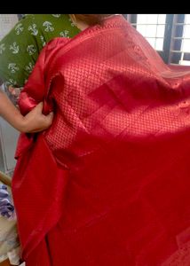 Red Banarasi Silk Saree