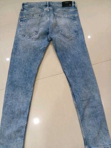 Pepe Jeans Distressed Light Wash Jean