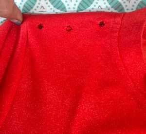 Little Shiny Thick Material Cloth T-shirt... Beaut