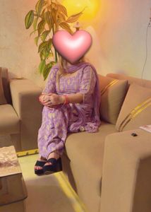 Elegant Purple salwar suit