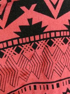 Patterned Pink Dress