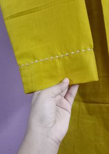 brand New yellow kurta sets
