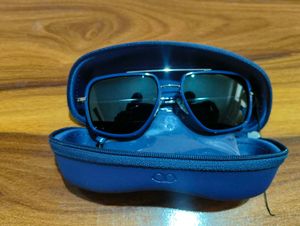 Buy Gunmetal Blue Grey Full Rim Rectangle Square