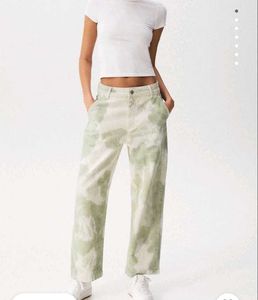 Tie-Dye High Waist Jeans
