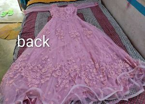 Pink Embellished Gown