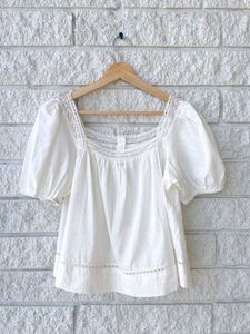 Pintresty Babydoll Pure Cotton Top