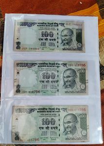 100 Rs 786 Series 3 Note
