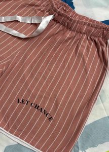 Cute Striped Lounge Set