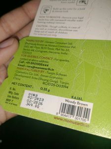 Mamaearth Brown Kajal For Different Eye Look