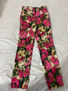 Floral Print Pants