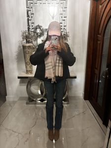 Burberry Scarf - Pink Check