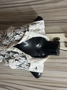 ⭕️B3G1⭕️ + 30 % Off On Combo❗️ Lace Shirt Cardigan
