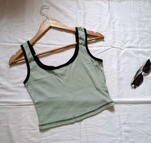 White And Mint Green Tops Combo