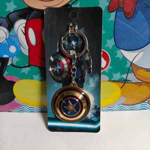 Captain America Keychain