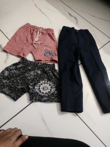 Combo Of 3 years Kid Clothes