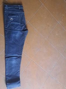 Dark Blue Denim Jeans