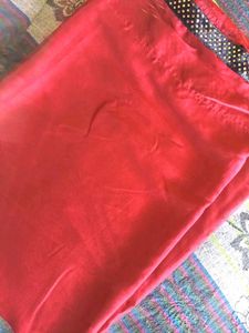 Red Saree With Blouse