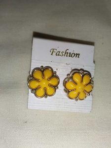 Set of 6 Flower Stud Earring Combo
