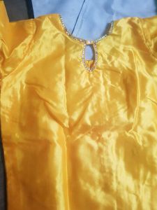 Elegant Yellow Kurta Set for haldi occasion