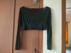 Black Long Sleeve Shrug