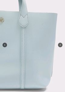 Twenty Dresses Solid Blue Tote Bag