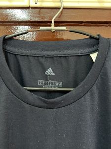 BLUE ADIDAS AEROREADY TSHIRT