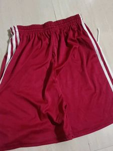 Maroon Casual Shorts