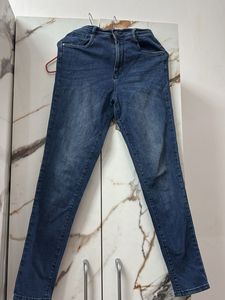 Dark Blue Denim Jeans