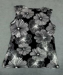 Floral Print Sleeveless Top