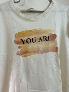 Off White Color Tshirt