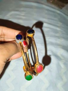 Bangles with Gemstones