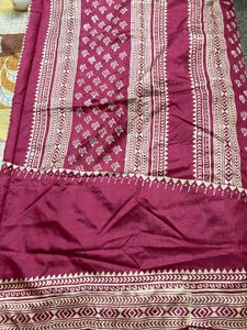 Used Katan Silk Saree for Sale