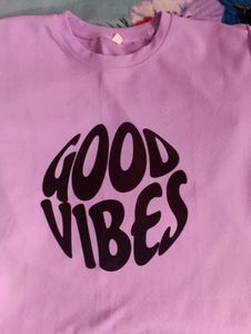 Good Vibes Lavender Pullover