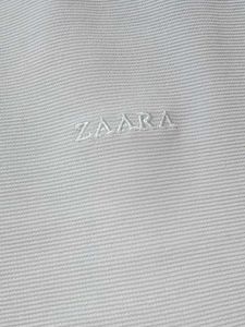 ZAARA White Polo Top