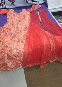 Gown With Long Koti