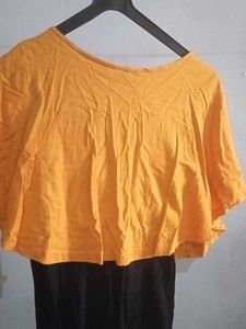 Cute Graphic Print Top