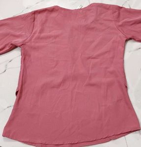 Pink Embellished Top