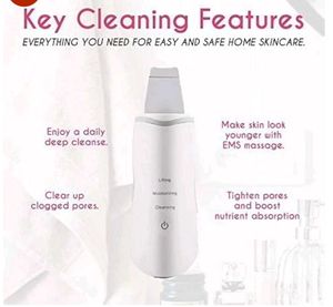 Skin Scrubber Pore Cleaning  Facial Lifting Device
