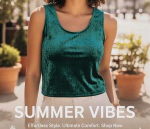 ✨ Teal Velvet Crop Top