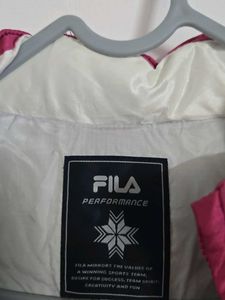 FILA Pink Puffer Jacket bust 34~36