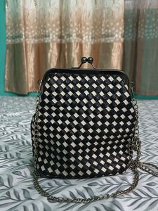 Woven Crossbody Bag