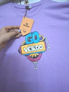 Unisex VEIRDO Oversized Cotton T-shirt