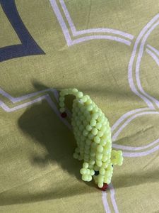 Beaded Mouse Figurine Set
