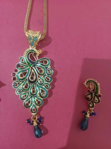 Peacock Jewelry Set