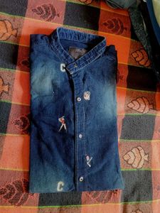 Blue Denim Shirt