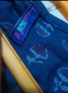 Cotton Blue Chudi