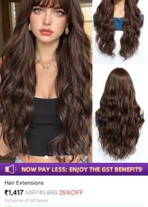 Wavy Brown Hair Extensions