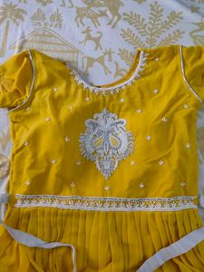 Gold Colour Kurta Set