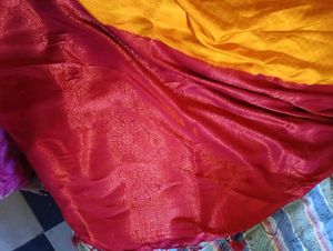 Kuberpattu Saree Mango Yellow