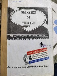 Book-Glimpses Of Theatre